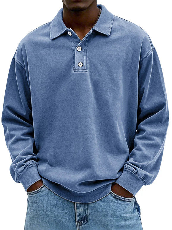 Luis™ | Vintage Long Sleeve Shirt