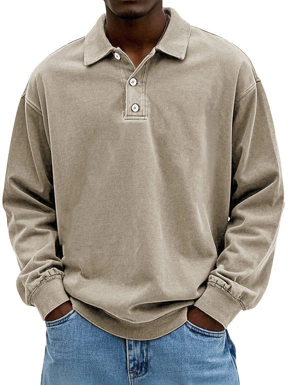 Luis™ | Vintage Long Sleeve Shirt
