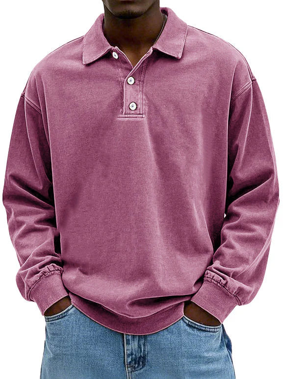 Luis™ | Vintage Long Sleeve Shirt