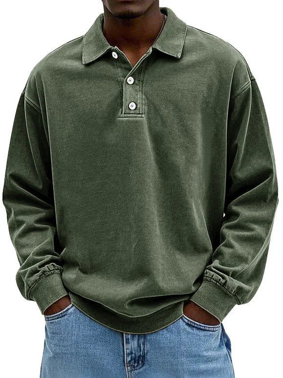 Luis™ | Vintage Long Sleeve Shirt