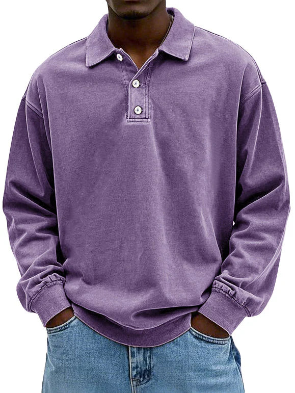 Luis™ | Vintage Long Sleeve Shirt