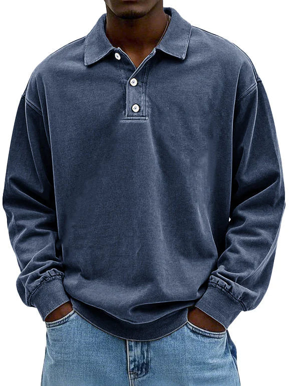 Luis™ | Vintage Long Sleeve Shirt