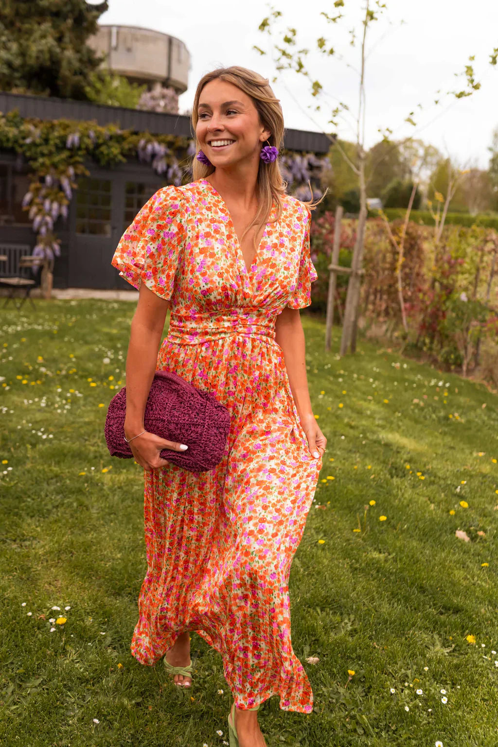 Cressida™ | Elegant Floral Dress