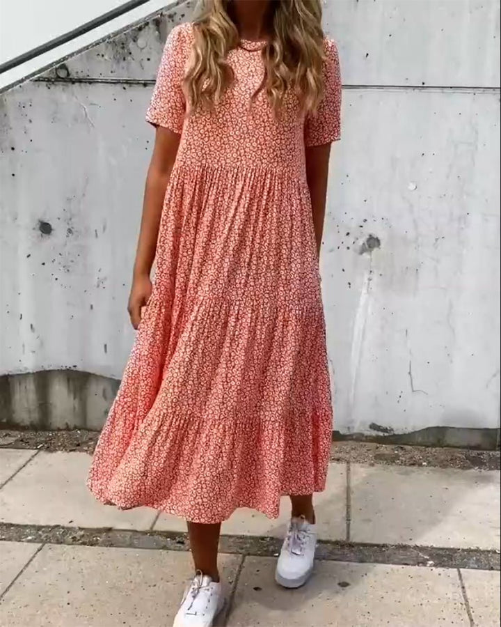 Mira |Floral Midi Dress