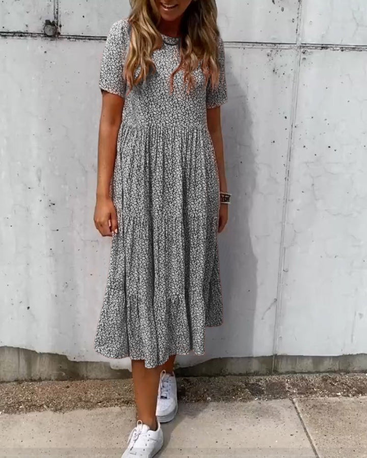 Mira |Floral Midi Dress