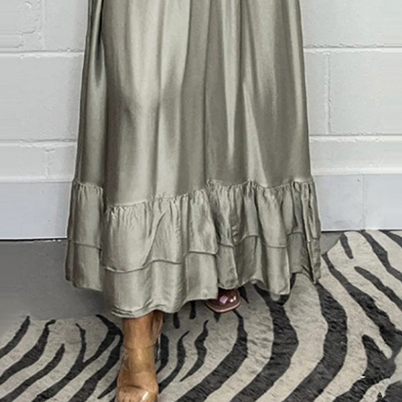 Celina| Sleek Maxi Dress