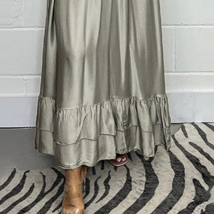 Celina| Sleek Maxi Dress