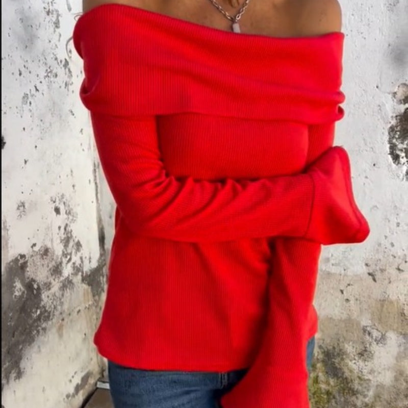 Valmira™ | Off-Shoulder Flared Cuff