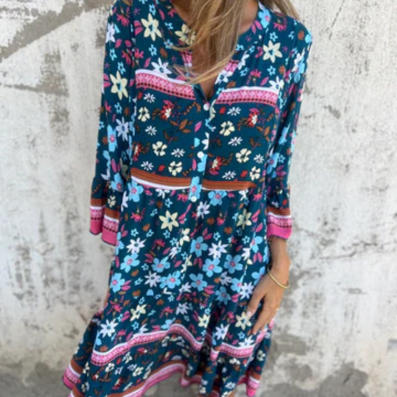 Cadence | Luxe Floral Maxi Dress