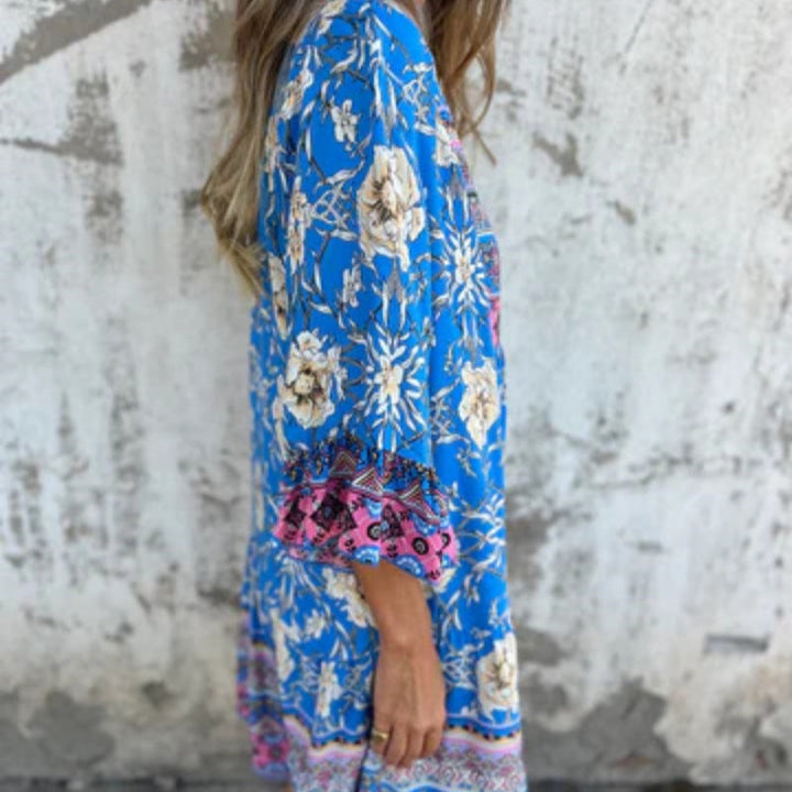 Cadence | Luxe Floral Maxi Dress