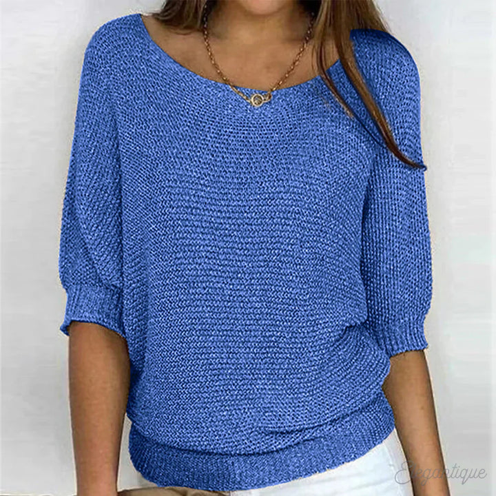 Maxine Relaxed Knit Top