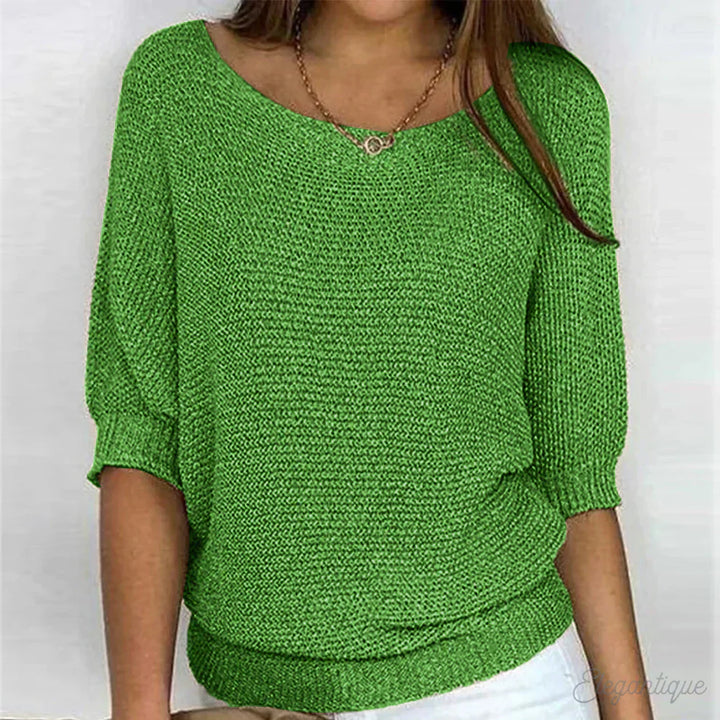 Maxine Relaxed Knit Top